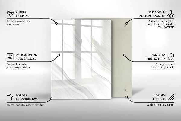 Kitchen chopping board Oriental spices