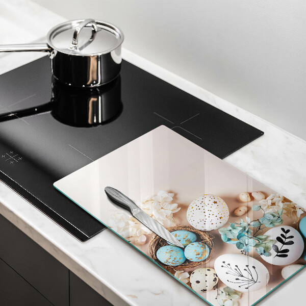 Kitchen chopping board Easter decorations