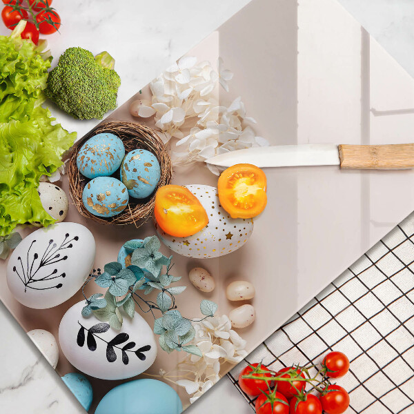 Kitchen chopping board Easter decorations