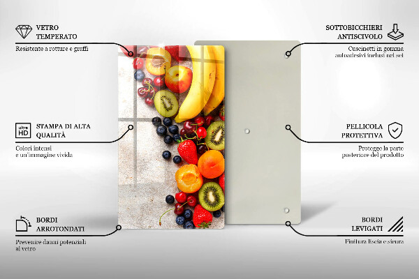 Kitchen chopping board Holiday fruits