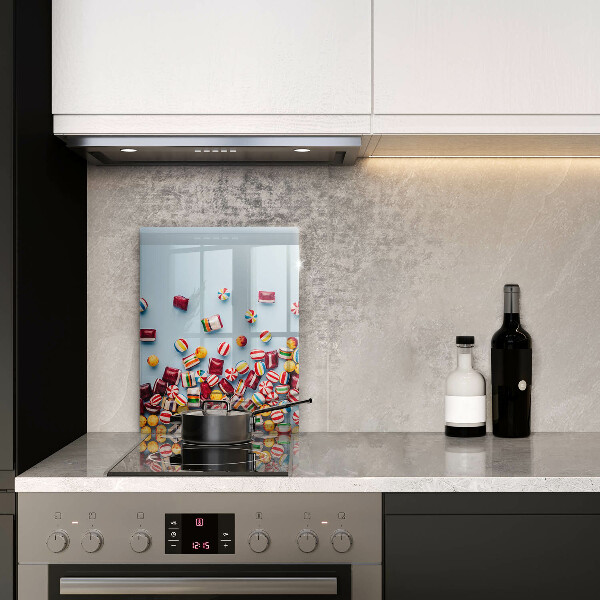 Kitchen chopping board Colorful candies