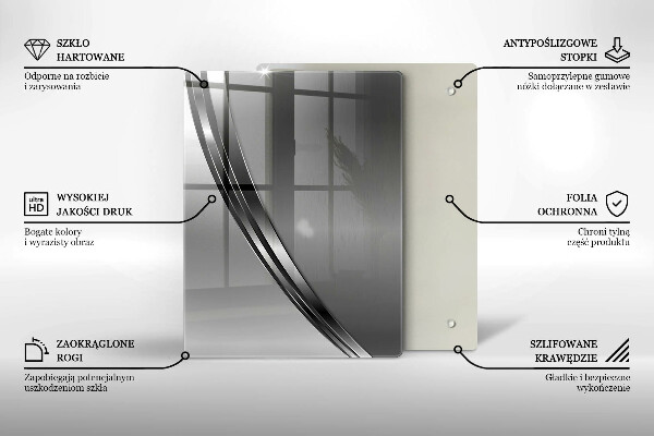 Kitchen chopping board Colorful fruits