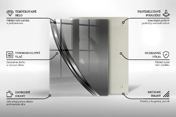 Kitchen chopping board Colorful fruits