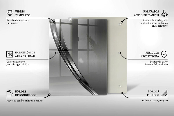 Kitchen chopping board Colorful fruits