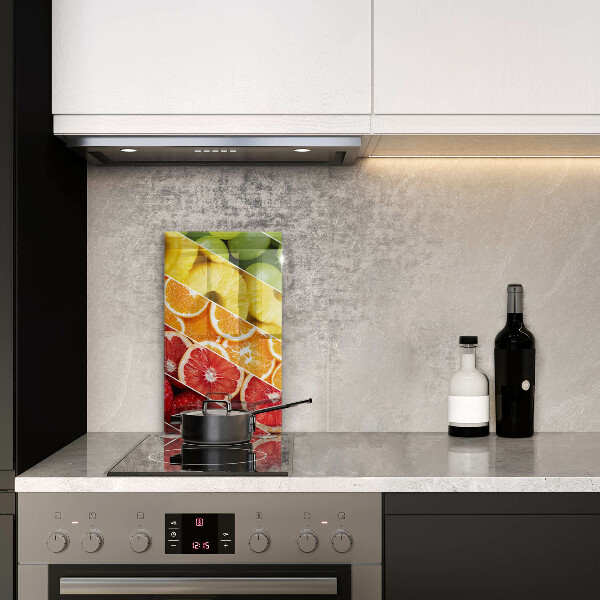 Kitchen chopping board Colorful fruits