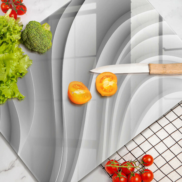 Kitchen chopping board Geometric lines