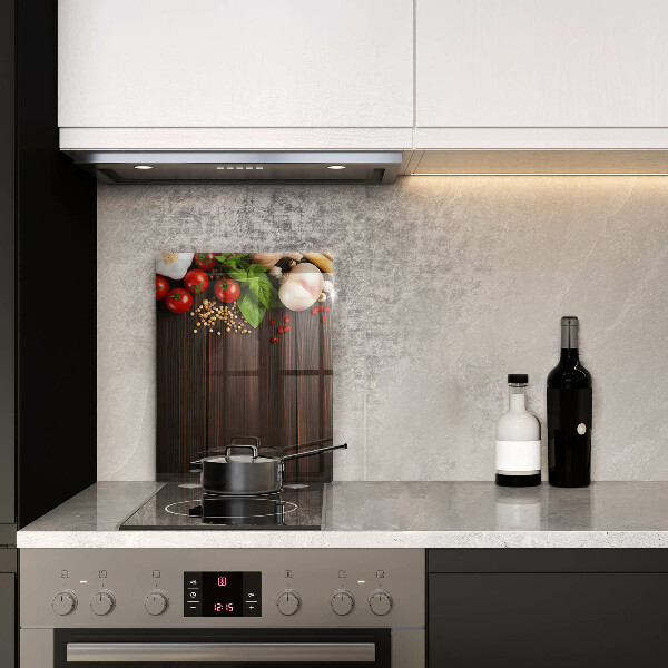 Kitchen chopping board Vegetables on the table