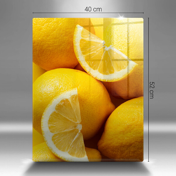 Kitchen chopping board Juicy lemons