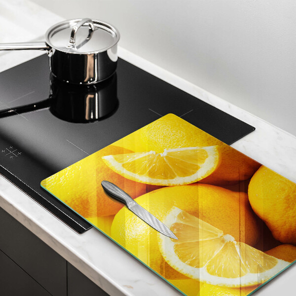 Kitchen chopping board Juicy lemons