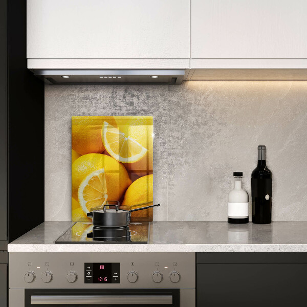 Kitchen chopping board Juicy lemons