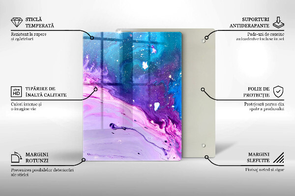 Kitchen chopping board Green fruits and vegetables