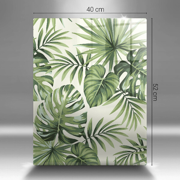 Worktop protector Illustration of Monster leaves