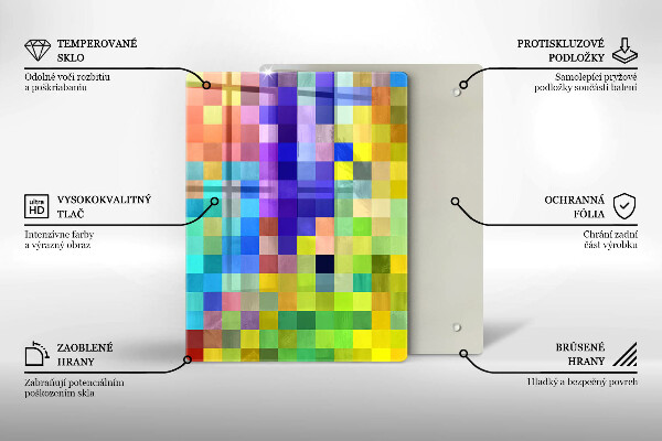 Worktop protector Illustration of Monster leaves