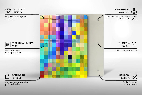 Worktop protector Illustration of Monster leaves