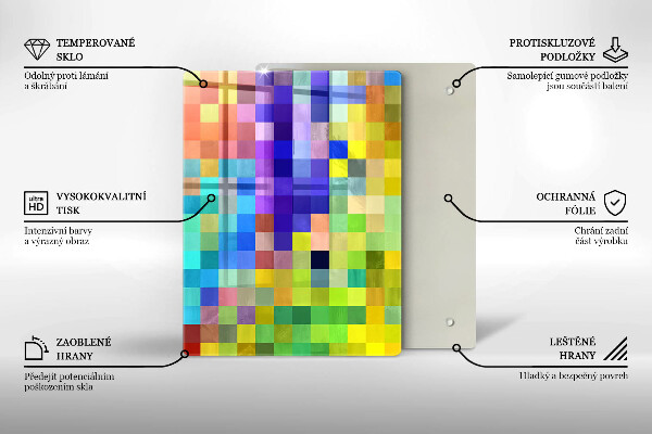Worktop protector Illustration of Monster leaves