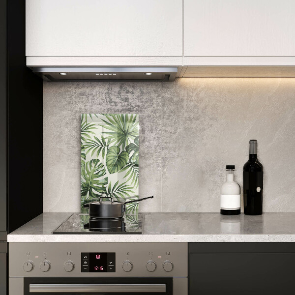 Worktop protector Illustration of Monster leaves