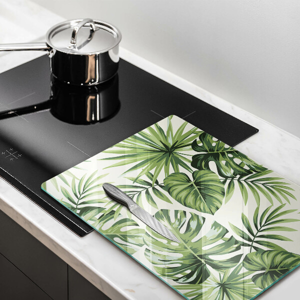 Worktop protector Illustration of Monster leaves