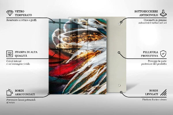 Worktop protector Colorful abstraction