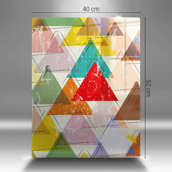 Worktop protector Painted triangles