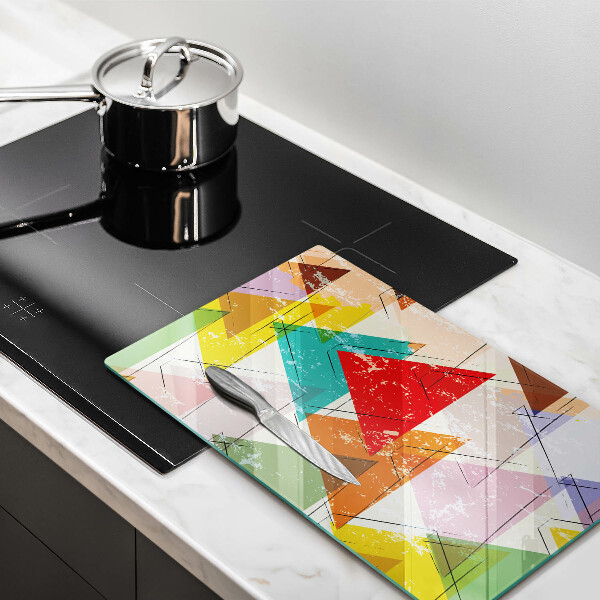 Worktop protector Painted triangles