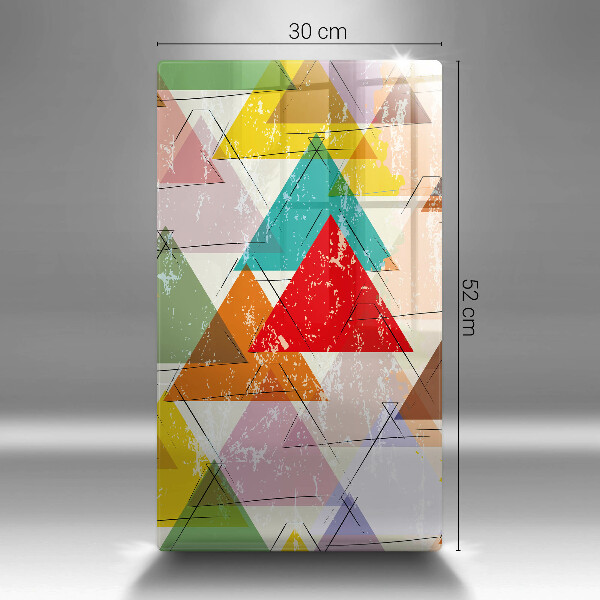 Worktop protector Painted triangles