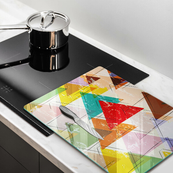 Worktop protector Painted triangles