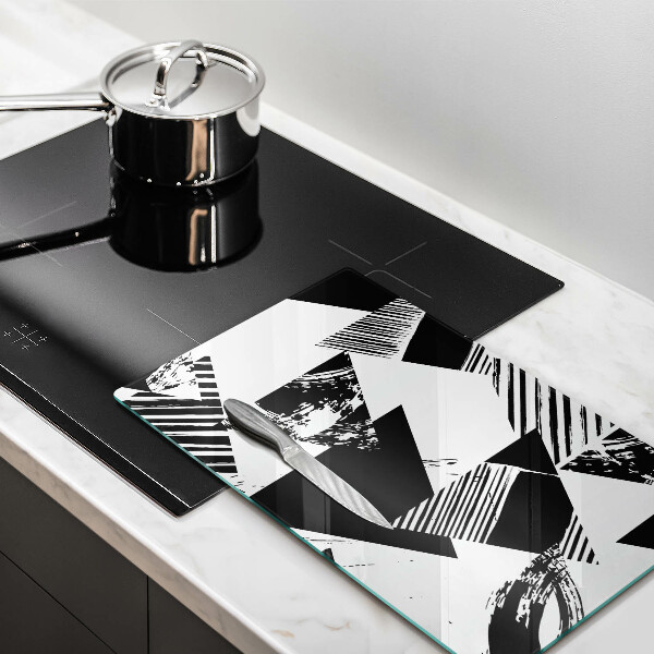 Chopping board Geometric triangles