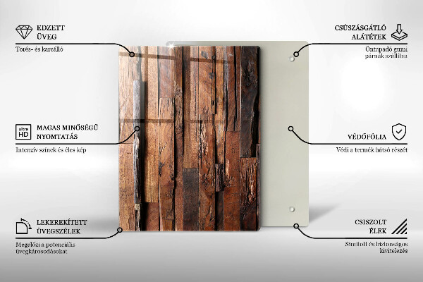 Chopping board Geometric triangles