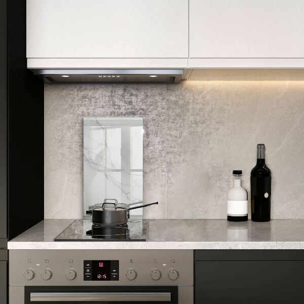 Worktop protector Delicate white marble