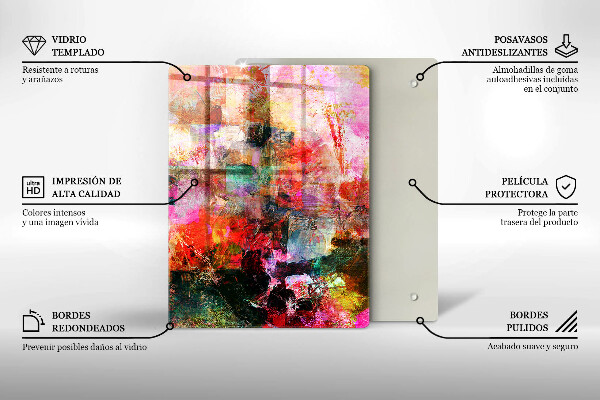 Worktop protector Wine corks pattern