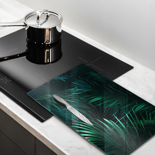 Chopping board Wild jungle leaves