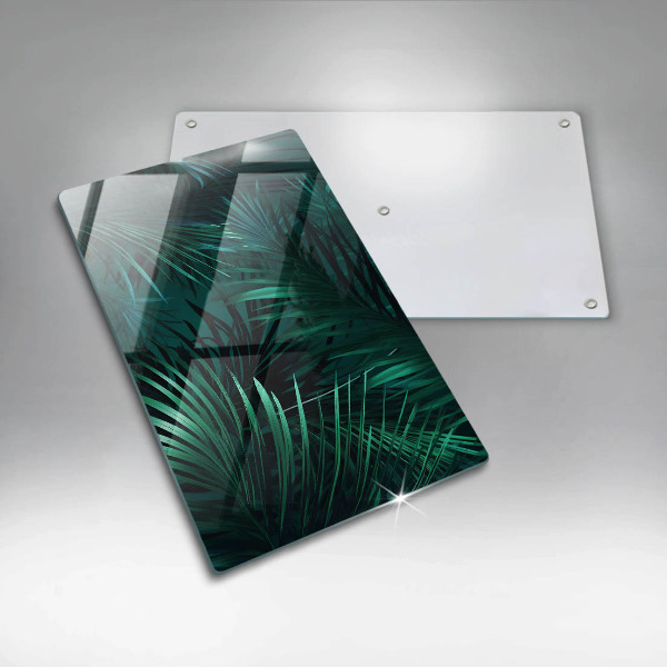 Chopping board Wild jungle leaves