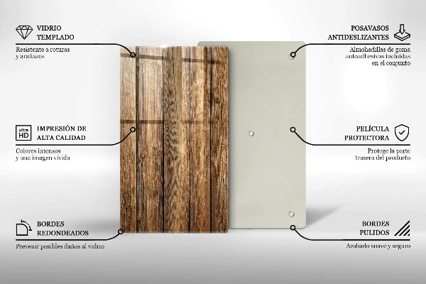 Worktop protector Wood texture boards