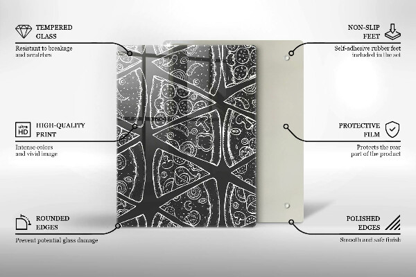 Chopping board Elegant abstraction