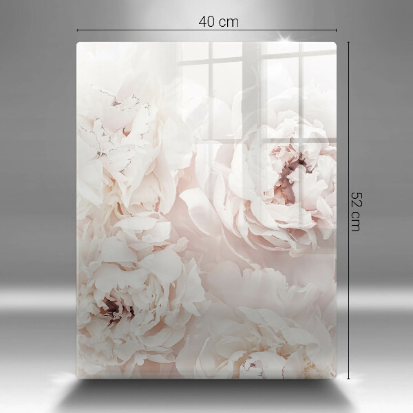 Worktop protector Pastel peonies