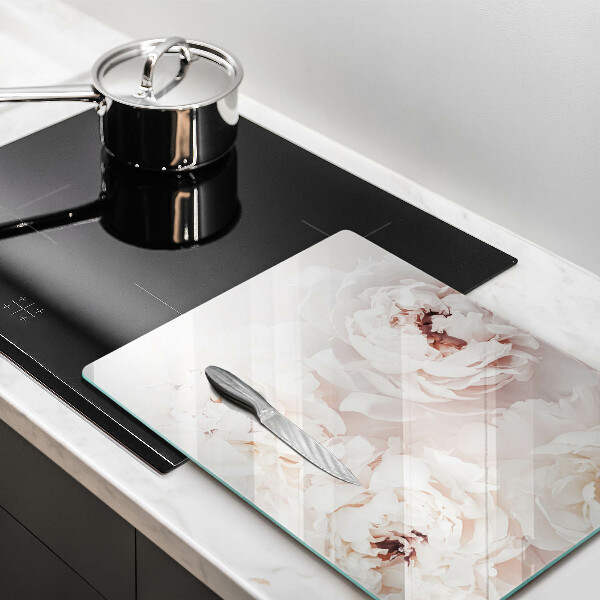 Worktop protector Pastel peonies