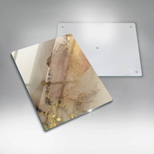 Worktop protector Abstraction gold