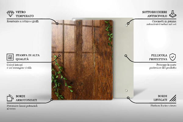 Worktop protector Abstraction gold