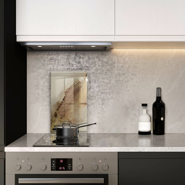 Worktop protector Abstraction gold