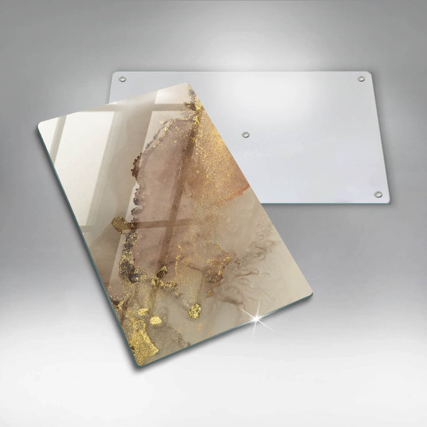 Worktop protector Abstraction gold