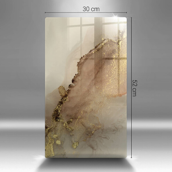 Worktop protector Abstraction gold