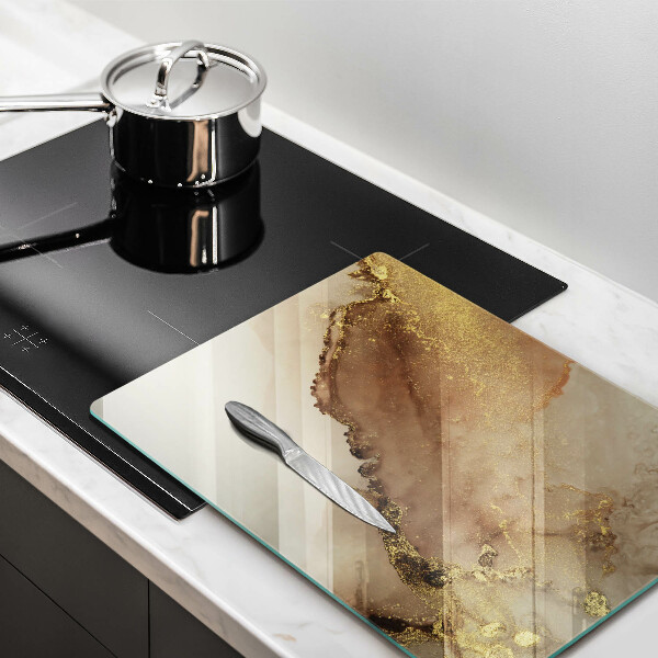 Worktop protector Abstraction gold