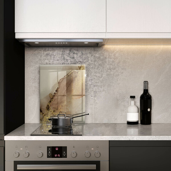 Worktop protector Abstraction gold