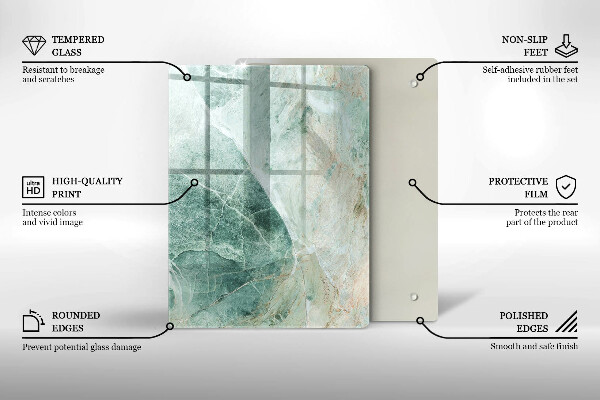 Worktop protector Boho Vintage Circles