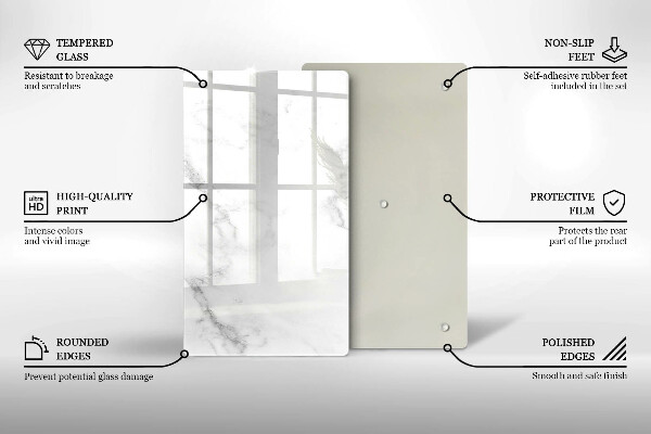 Worktop protector Modern marble