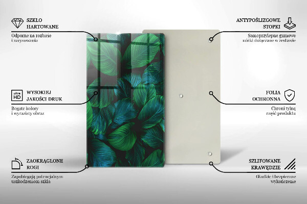 Worktop protector Jungle leaves