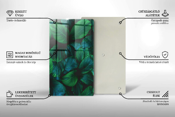 Worktop protector Jungle leaves