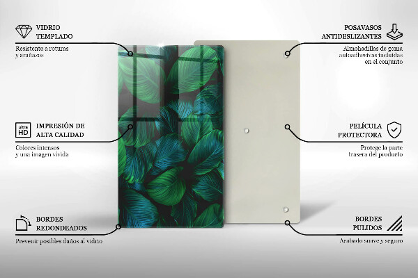 Worktop protector Jungle leaves