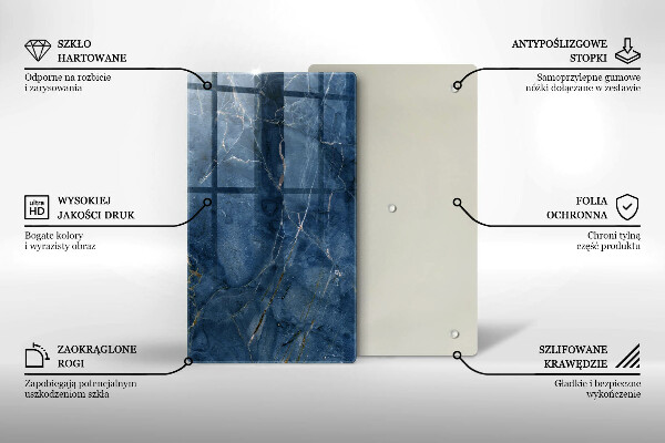 Worktop protector Stone texture marble