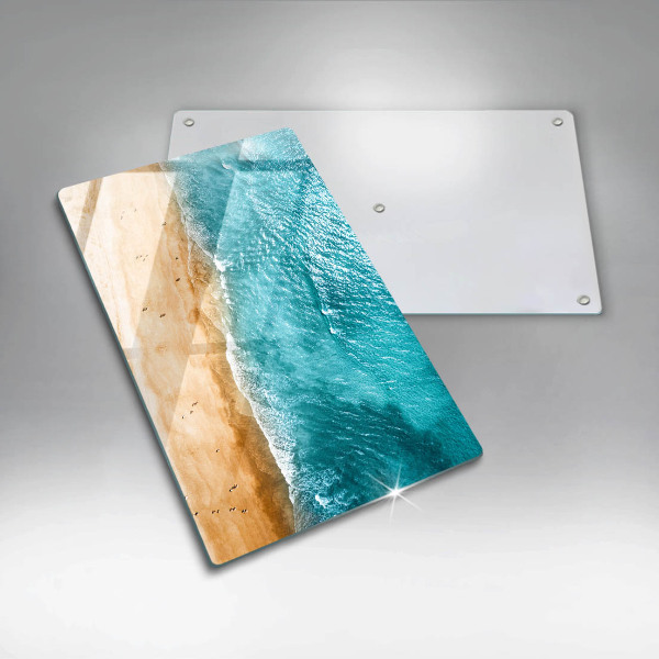Worktop protector Bank of the beach and the sea